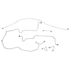 (1970) Brake Line Set - Front - 2wd Manual Drum Brakes